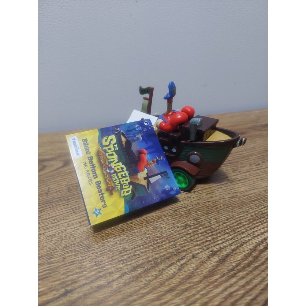 Spongebob The Movie Search For Squarepants Bikini Bottom Boaters Mr Krabs New